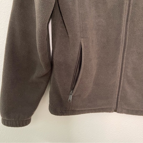 Columbia Women Benton Springs Full Zip Fleece Jacket brown size S - Picture 5 of 10